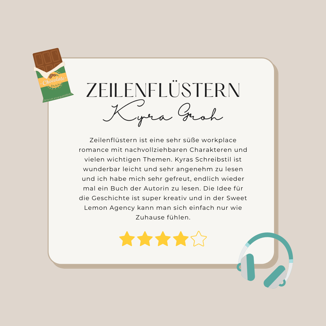 sweet cozy workplace romance - Zeilenflüstern von Kyra Groh