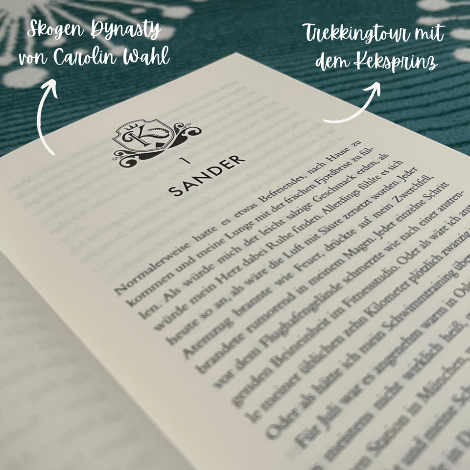 Trekkingtour mit dem Keksprinz - Skogen Dynasty von Carolin Wahl